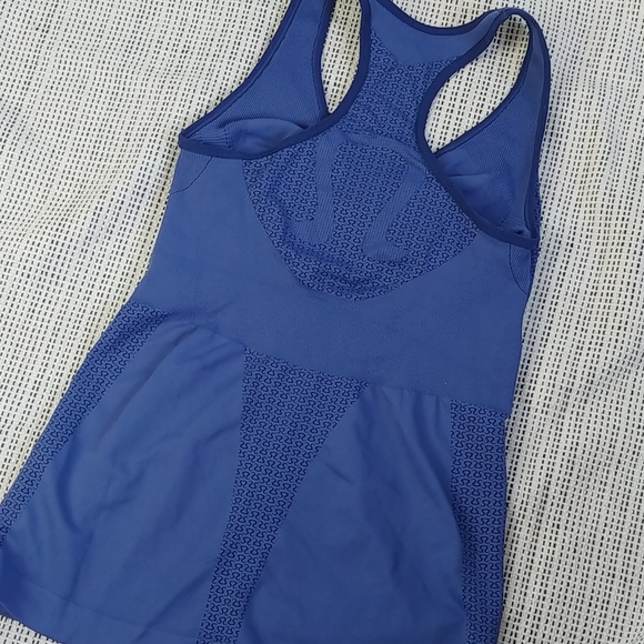 lululemon athletica Royal Blue Racerback Tank Top - Picture 5 of 6